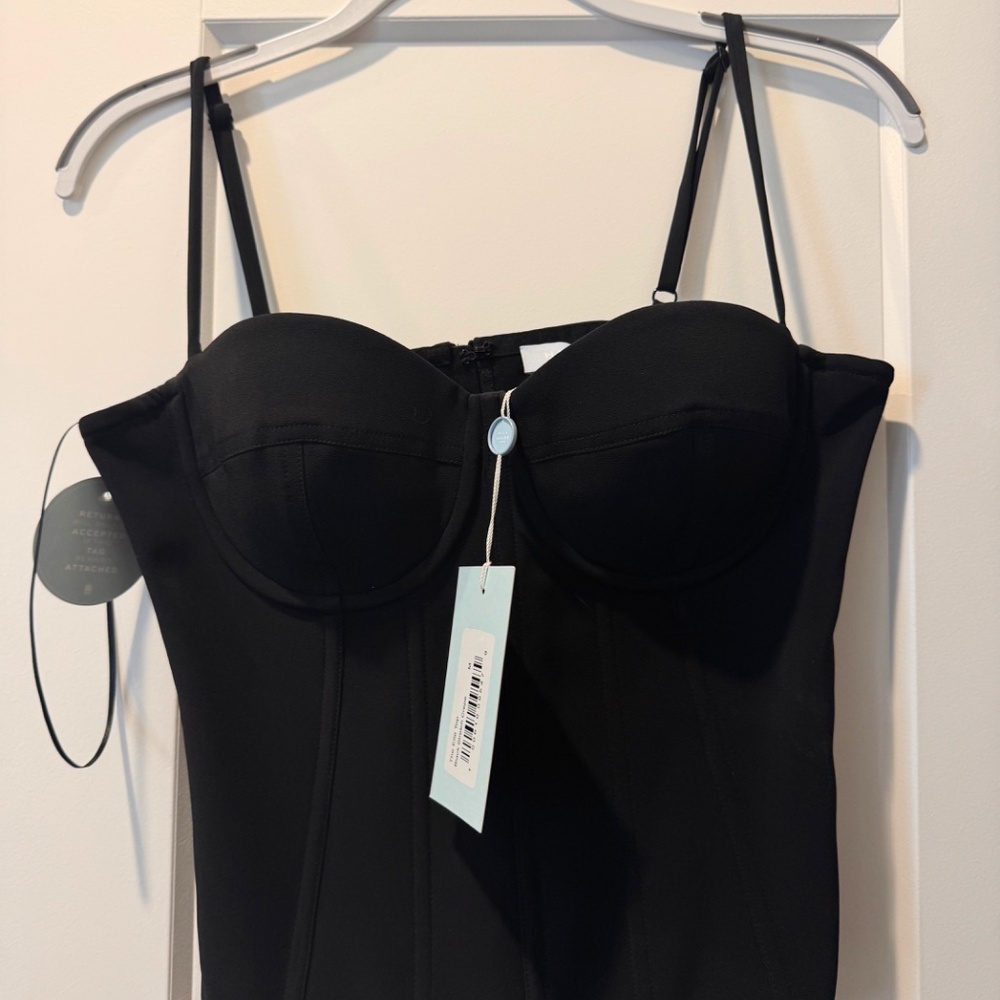 Hill House Home | Elle corset top - Black - Medium - NWT - Picture 2 of 4